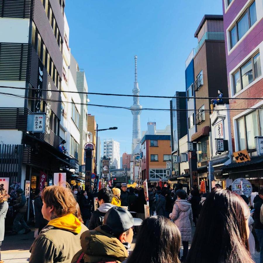Plat Hostel Keikyu Asakusa Karin Tokio Exterior foto