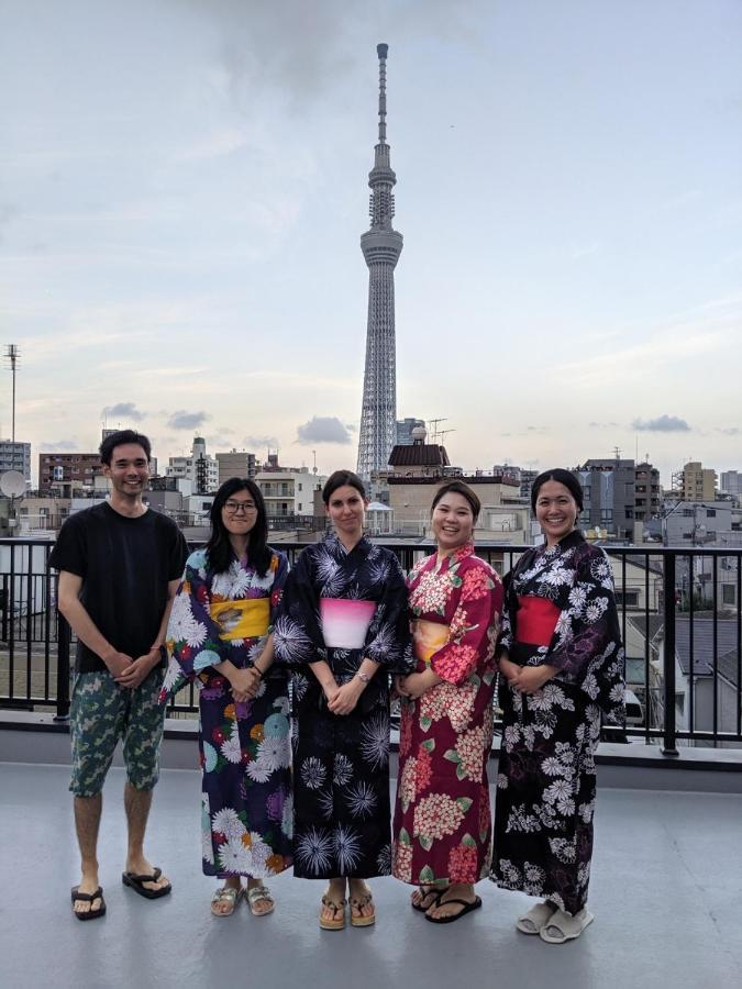 Plat Hostel Keikyu Asakusa Karin Tokio Exterior foto
