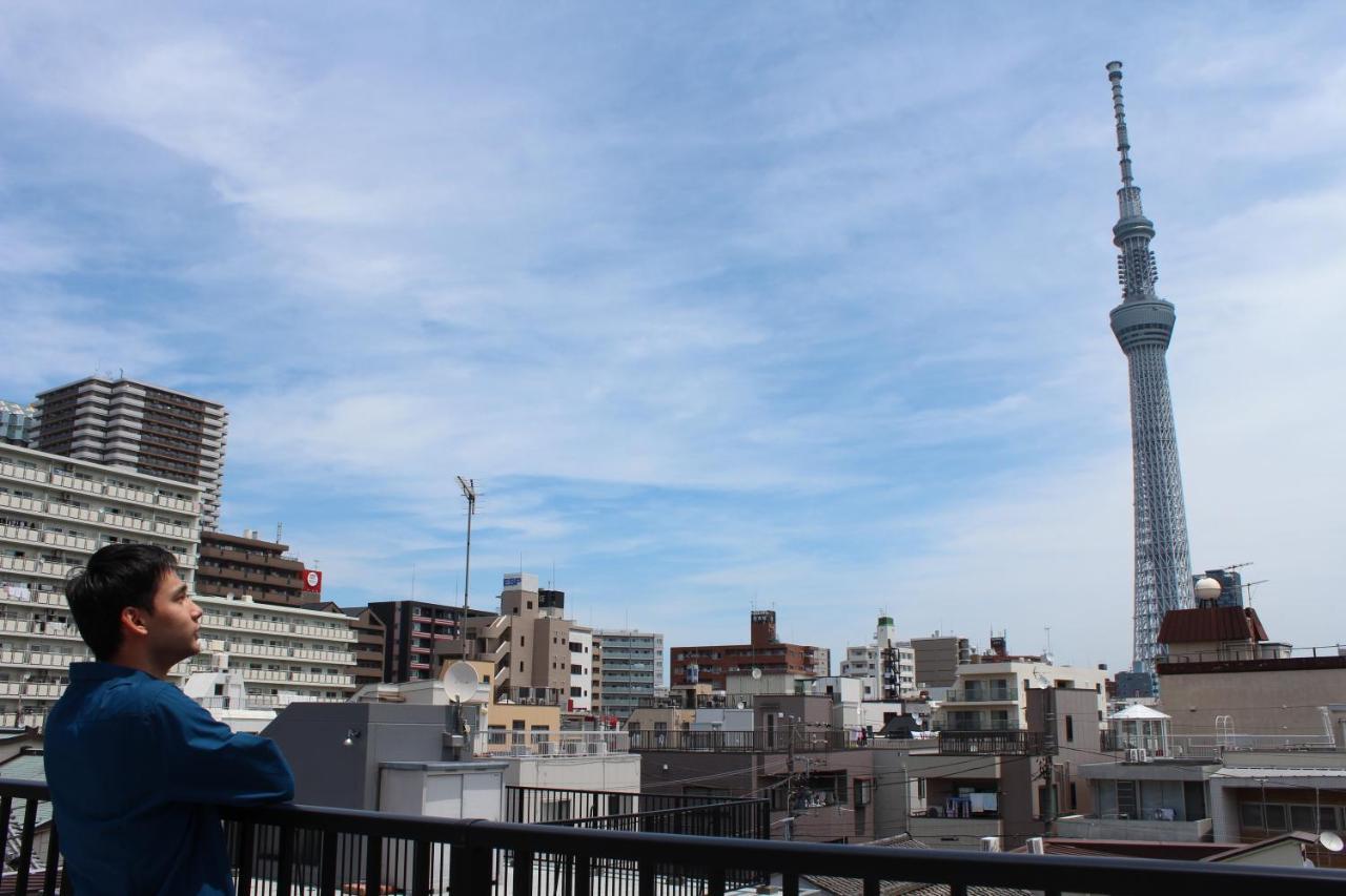 Plat Hostel Keikyu Asakusa Karin Tokio Exterior foto
